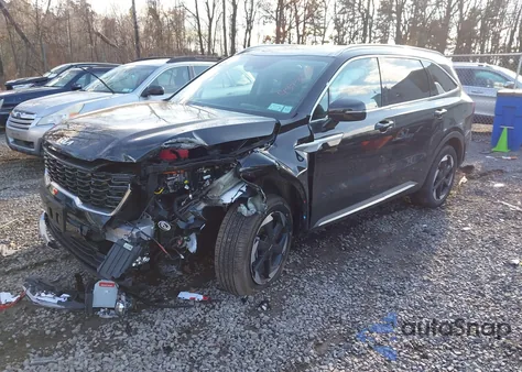 2025 Kia Sorento Hybrid Ex z USA, uszkodzony, nr VIN KNDRHDJG4S5428131